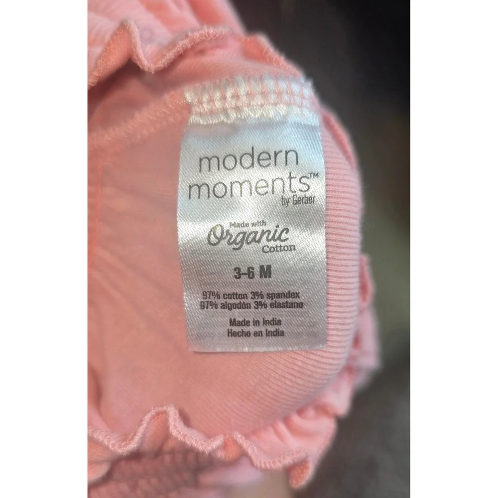 Carter's Plaid Tunic & Modern‎ Moments Organic Cotton Bloomers Set 6 Months